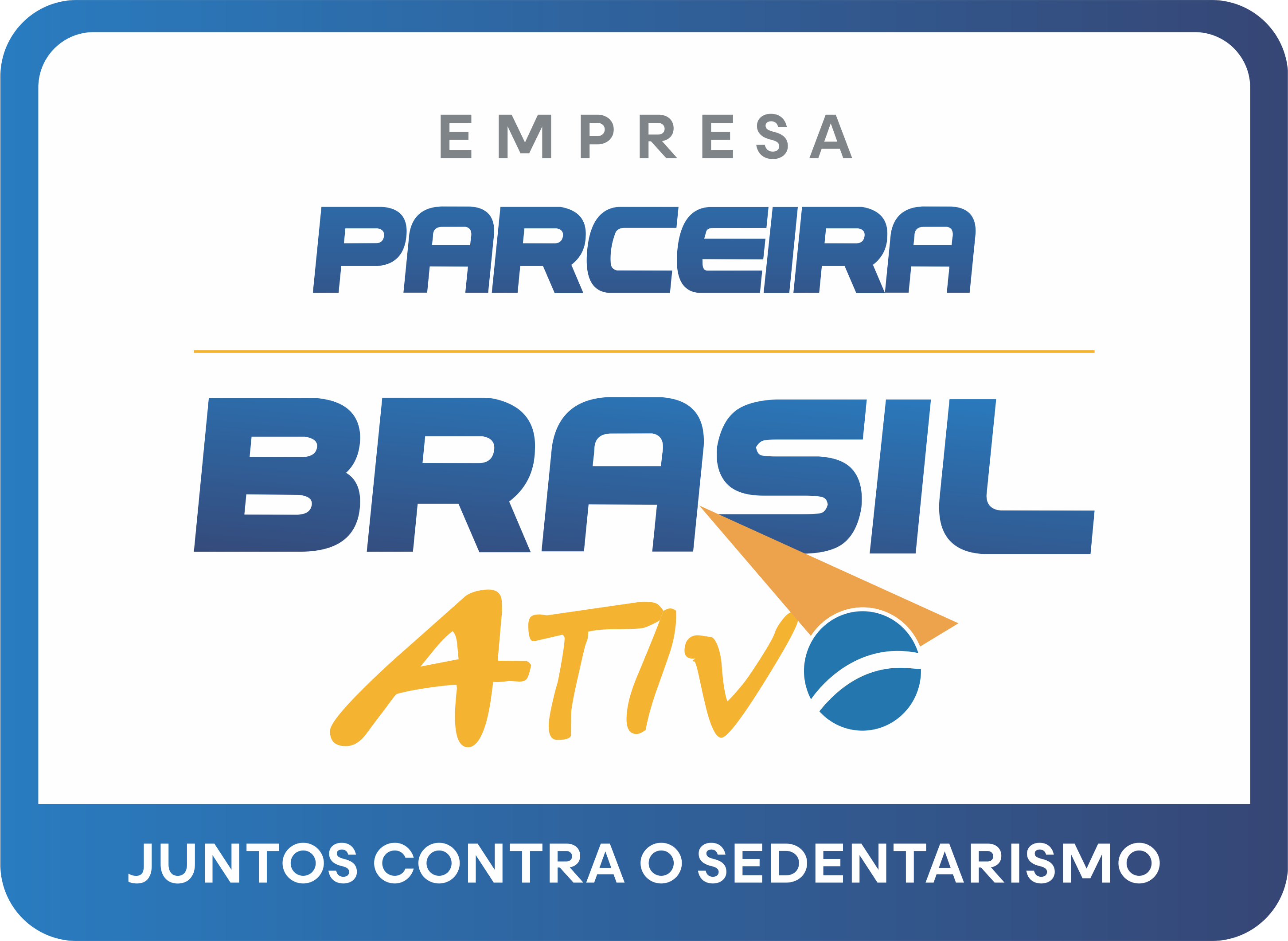 Pré-visualização — Selo Empresa Parceira (horizontal)
